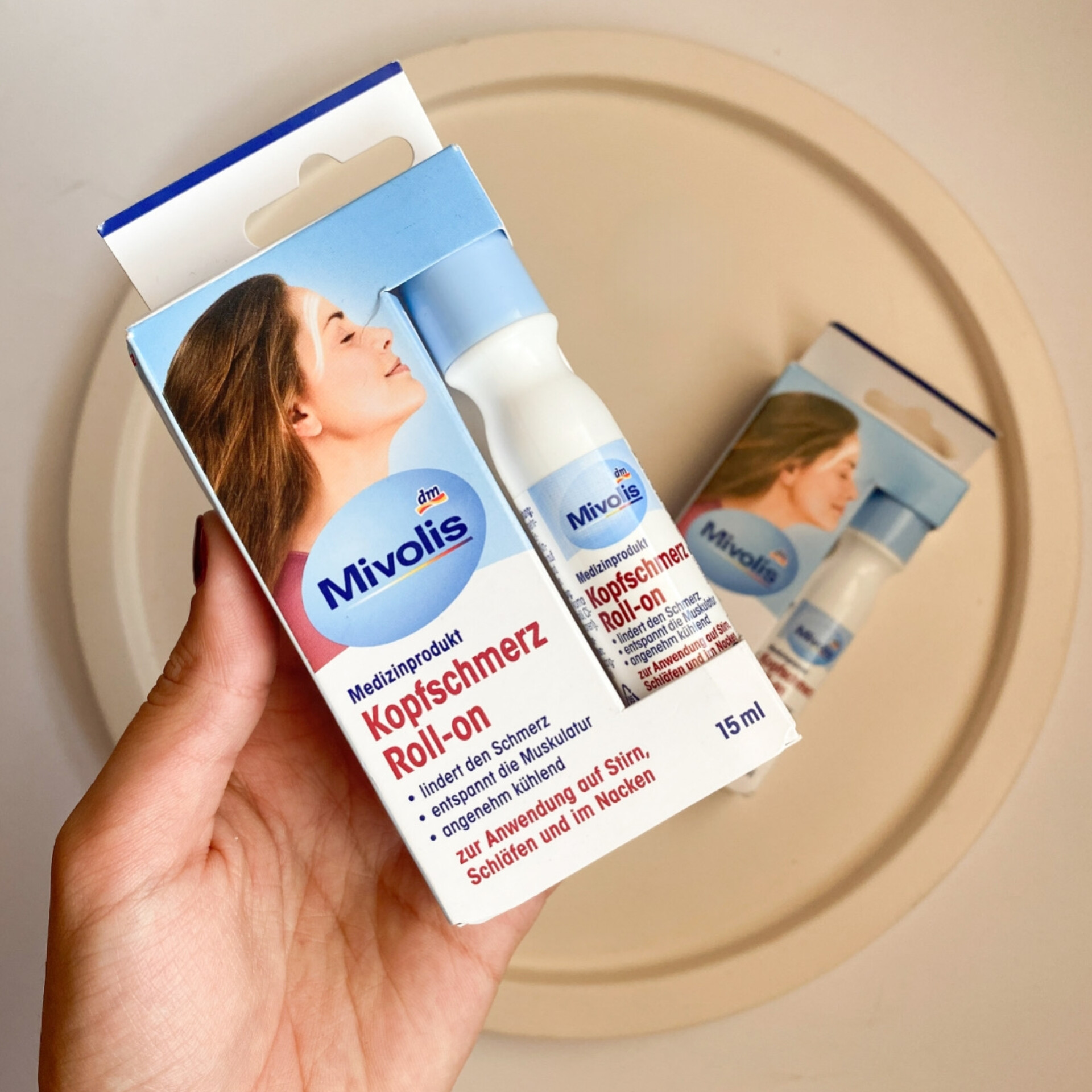 رول مسکن سردرد میگرن میولیس | ‏Mivolis Headache Roll-on 15ml
