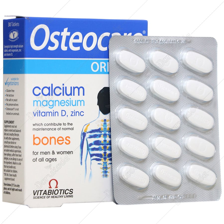 قرص استئوکر ویتابیوتیکس اصل | Osteocare Original® Tabletnal 30/90tablets